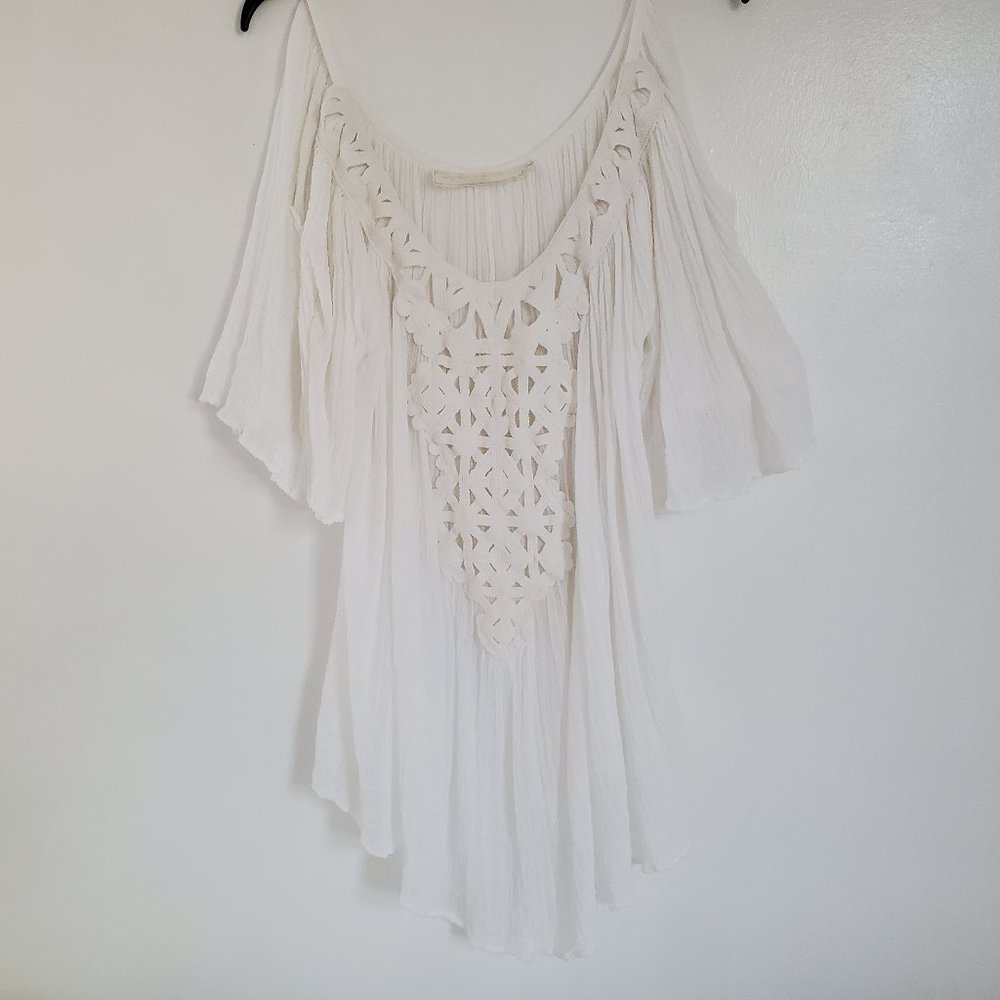 Jen's Pirate Booty Dahlia Tunic - White